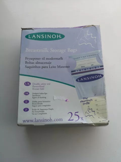Bolsas de almacenamiento de leche materna Lansinoh x13 (882)