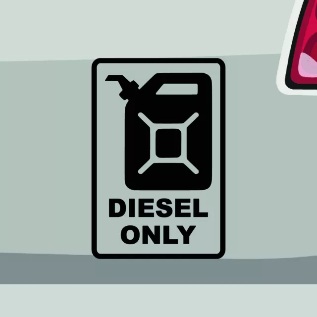 10 STÜCK AUFKLEBER Sticker Auto Hinweis Tank Tankdeckel Kraftstoff DIESEL  tanken EUR 4,99 - PicClick DE