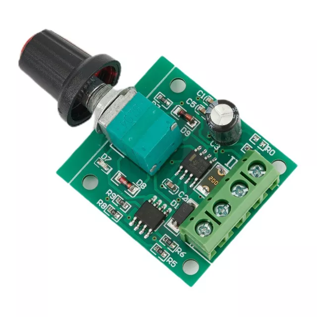 ✅DC-Motor 1.8V 3V 5V 6V 12V PWM Speed Controller Potentiometer Knopfschalter Kit