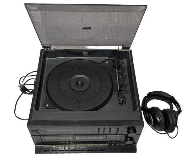 FISHER STEREO AUDIO component system MC 715 Powers on Working w