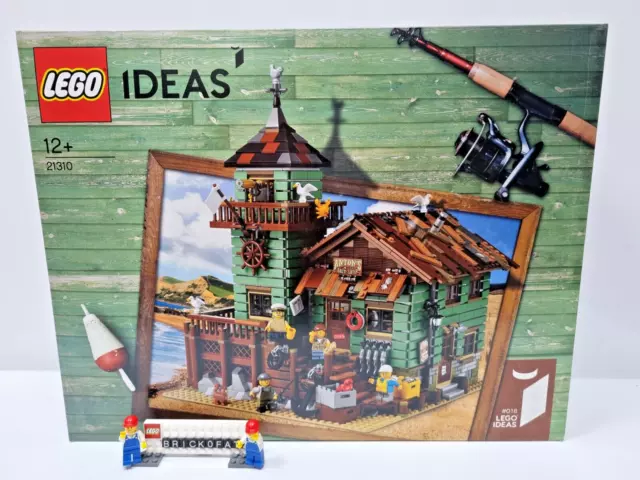 LEGO OLD FISHING Store (21310) New. Signed by Robert Bontenbal +