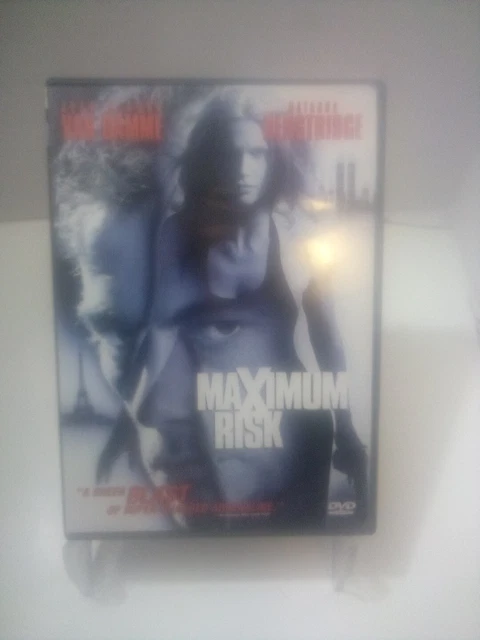 MAXIMUM RISK(DVD 1996) Jean-Claude Van Damme Natasha Henstridge R $5.99 ...