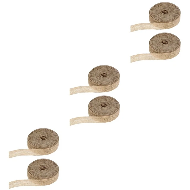 6 rollen von Handwerk Jute DIY Geschenk Verpackung Band DIY Bänder