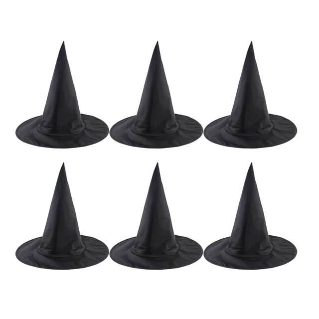 4 PCS FESTIVAL Witch Hat Carnival Clothing Women Cosplay Costume