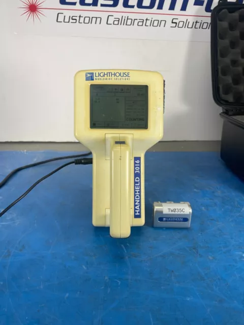 Lighthouse Handheld 3016 Particle Counter w/ Accessories and Case *30 DAY ROR*
