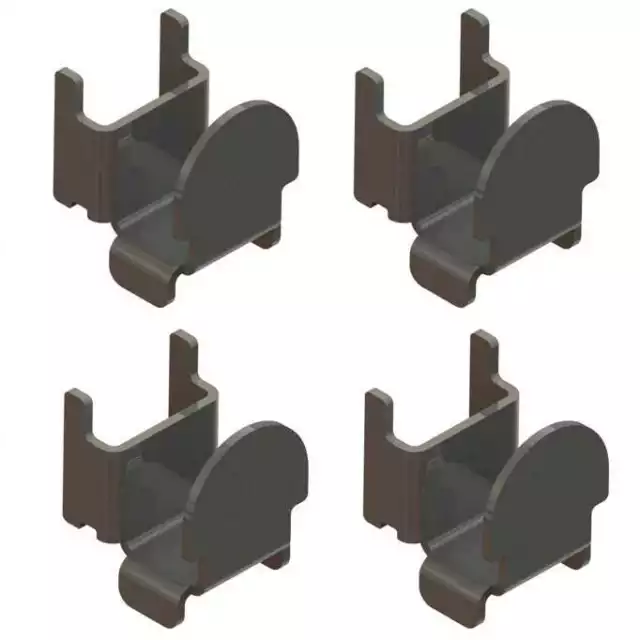 Metro SMS SmartLever Replacement Shelf Mount Hooks, Bag of 4