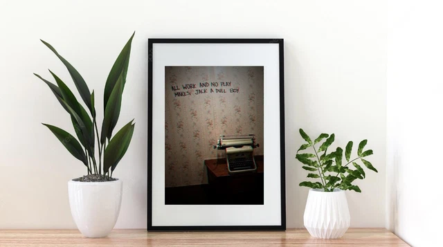 A4 Shining Dull Jack Torrance 3D Music Film Art Retro Poster  Culture Print