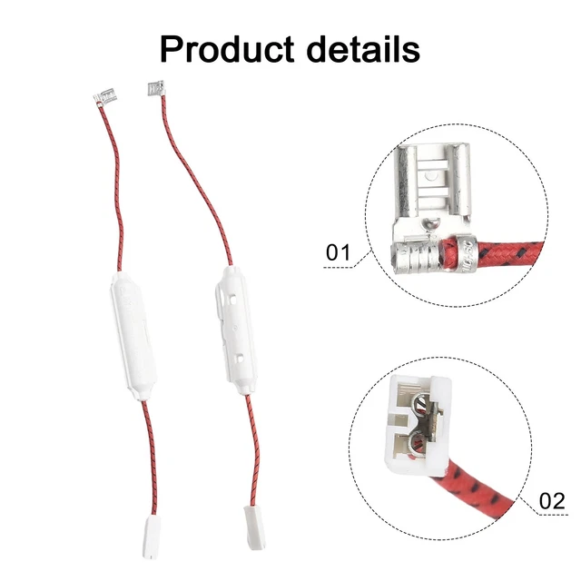 Lot De 5 Fusibles Haute Tension 5kV/0.85A Pour Four à Micro-ondes - Accessoire De Remplacement Et Protection