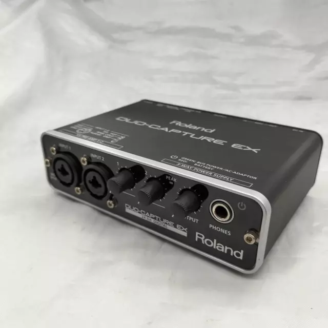 ROLAND UA-22 DUO-CAPTURE EX USB Audio Interface Pre-Owned Good Condition