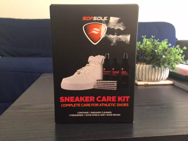 FACTORY SEALED SOFSole Athletic Sneaker Care Kit & Shoe Cleaner w/ Freshener