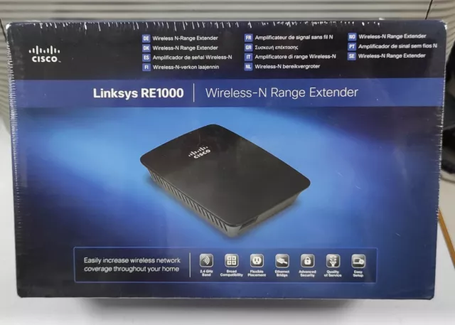 Cisco Linksys RE1000 Wi-Fi Range Extender N300