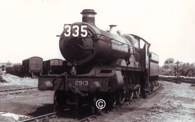 GWR RAILWAY Loco; 2913 "Saint Andrew"   PHOTO 12 x 8 (A4)