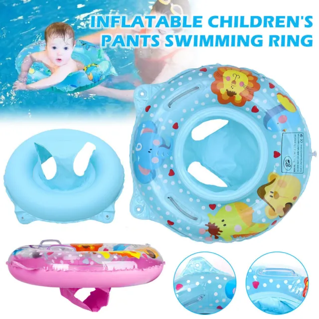 Baby Infant Toddler Swim Seat Inflatable Rubber Ring Float Aid Swimming Pool