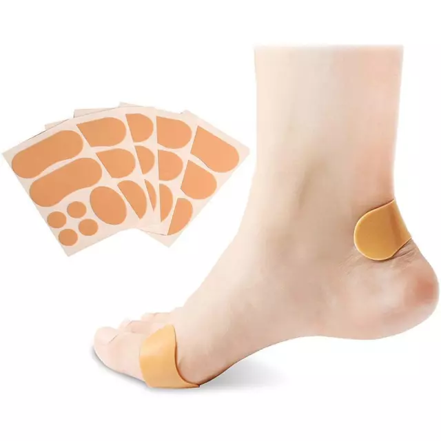 20 Pcs Wearproof Heel Stickers Foam Tape Anti Wear Heel Sticker Foot Pad ZZ1