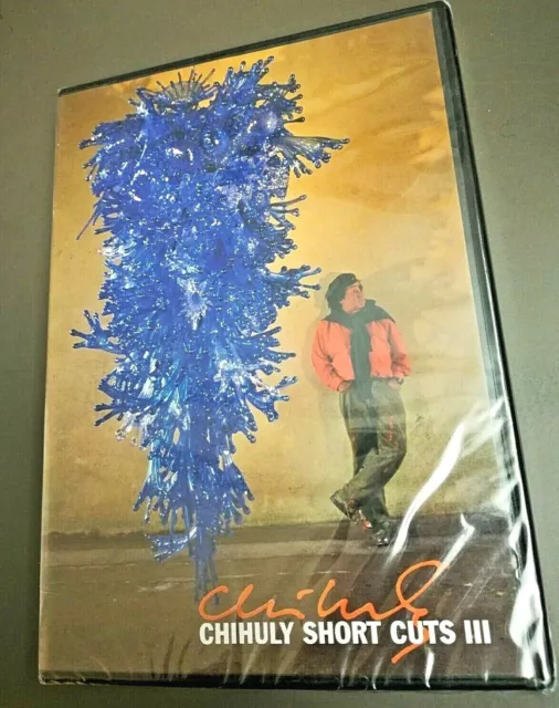 Dale Chihuly Short Cuts 3 III Glass Art Blowing Glassblowing Sealed DVD NIP