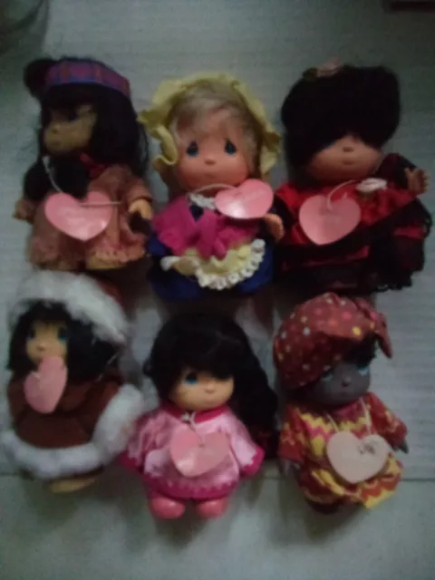 Hi Babies 1994 Precious Moments Dolls Bundle