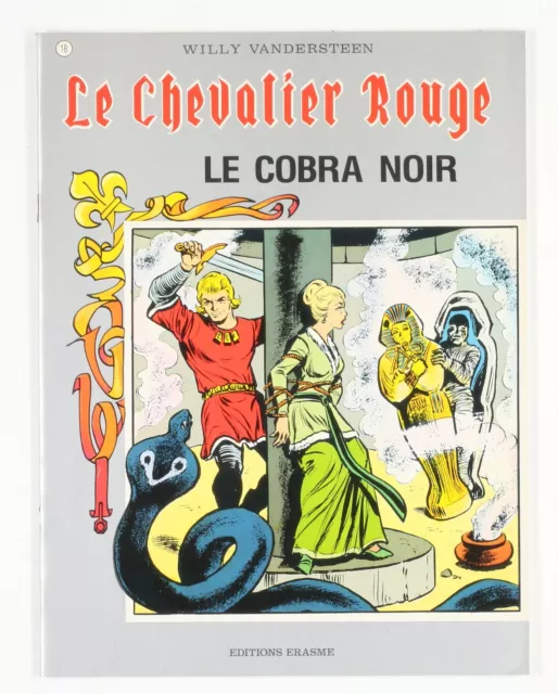 BD prix mini Chevalier Rouge (Le) Le cobra noir Editions Erasme