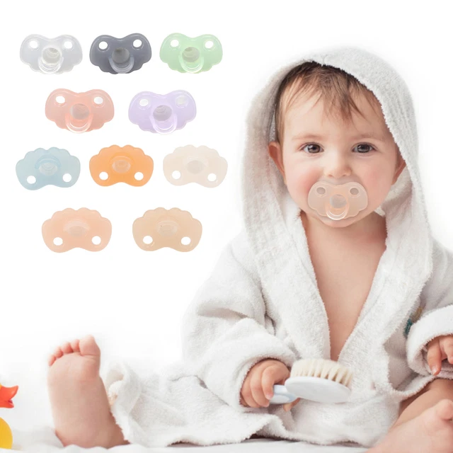 Silikon Baby Schnuller Bissfest Zahnen Unbehagen Relief Waschbar Fsk