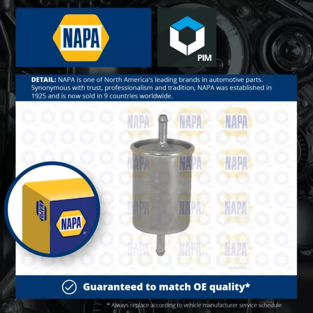 Fuel Filter fits IRMSCHER NAPA Genuine Top Quality Guaranteed New