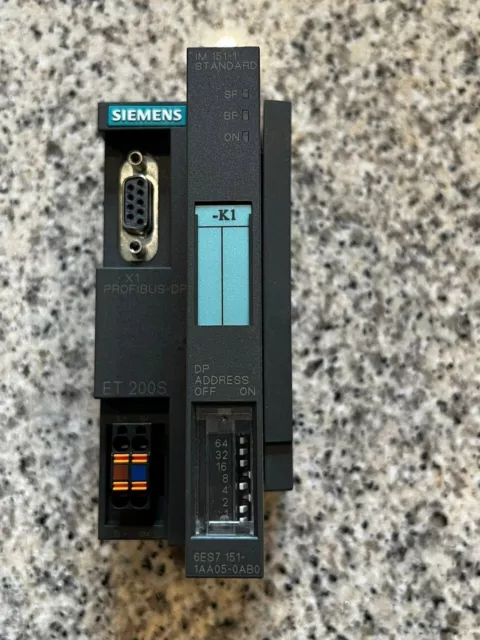 Siemens Simatic S7 ET 200S 6ES7151-1AA05-0AB0 IM 6ES7 151-1AA05-0AB0