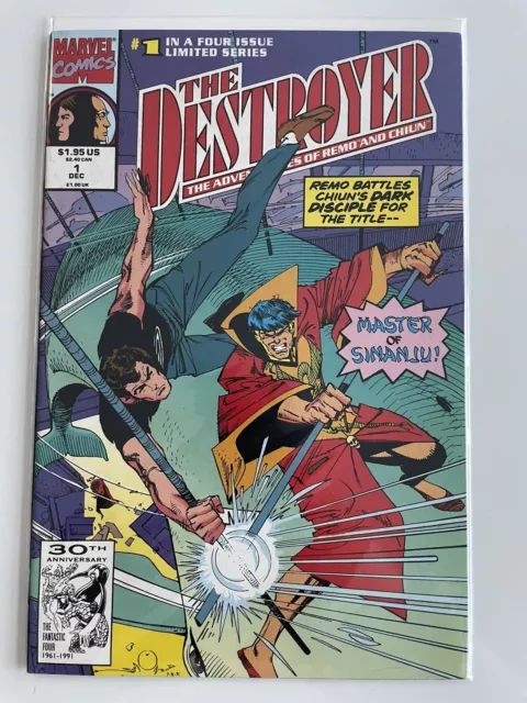 The Destroyer Vol 2 #1 NM Remo Williams Walt Simonson (Marvel 1991)