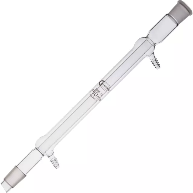 Glassco Liebig Condenser Length 250mm Socket 24/29 Cone 24/29