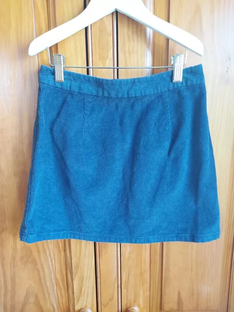 GORGEOUS Girls Age 11-12 Navy Corduroy A-Line Skirt  by JOHNNIE B