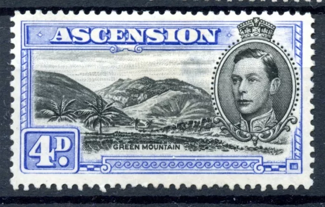 Ascension Island KGVI 1938 sg 42c  perf 13½ 4d  - MH