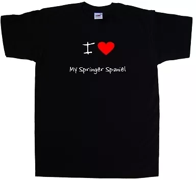 I Love Heart My Springer Spaniel T-Shirt