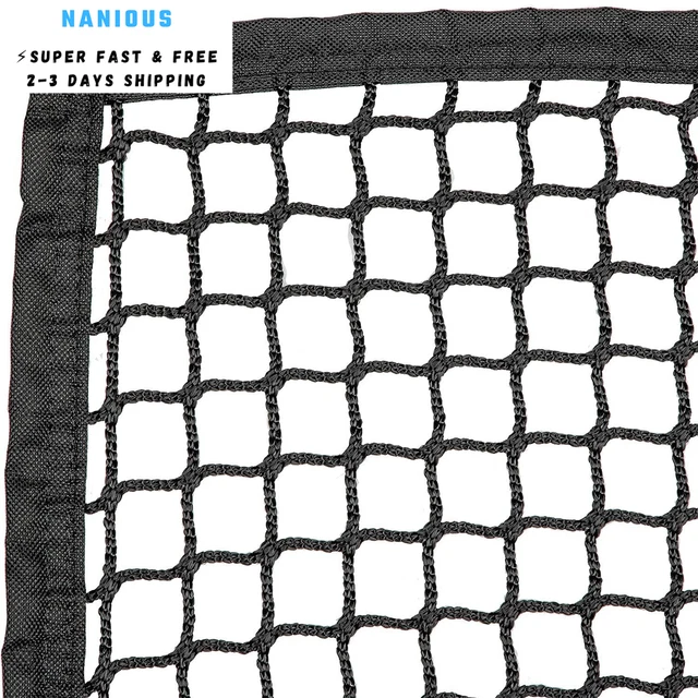 GoSports Sports Netting - Hitting Net for Golf, Baseball, Hockey, Black