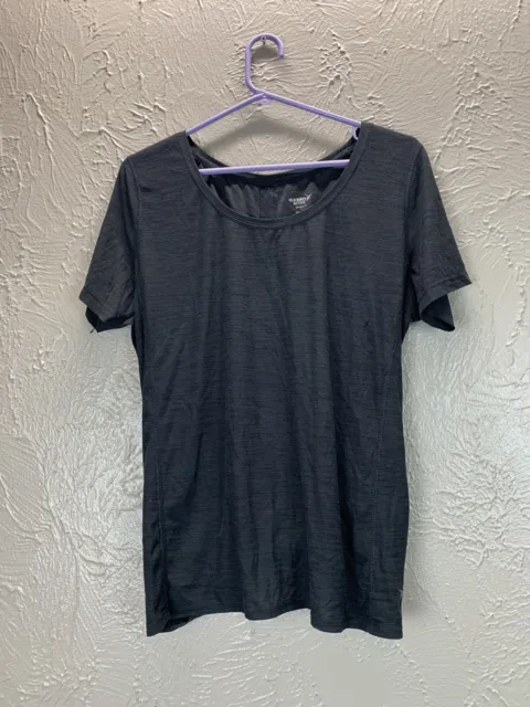 Old Navy Active Go Dry Top Black Womens Size Large Knot back