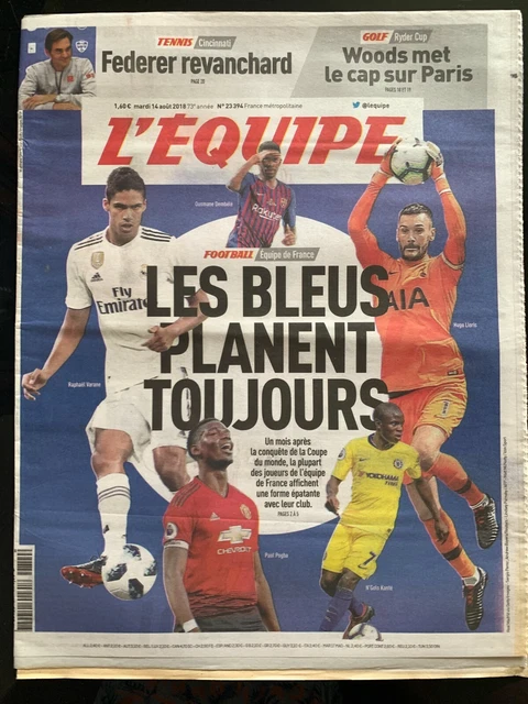 L'Equipe Du 9 Juin 1998 - Parade De La 16e Coupe Du Monde De Football, édition Originale
