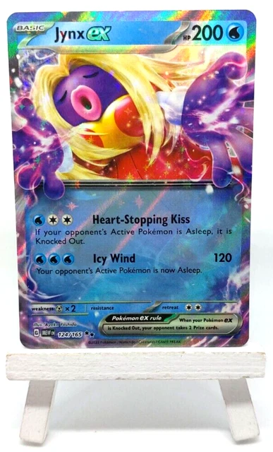 Pokémon TCG Jynx ex Scarlet & Violet - 151 124/165 Holo Double Rare MINT