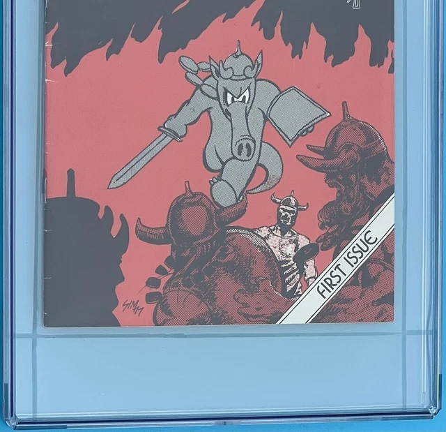 Cerebus the Aardvark #1 🌟 CGC 7.5 🌟 1st Appearance of Cerebus! Dave Sim 1977 3