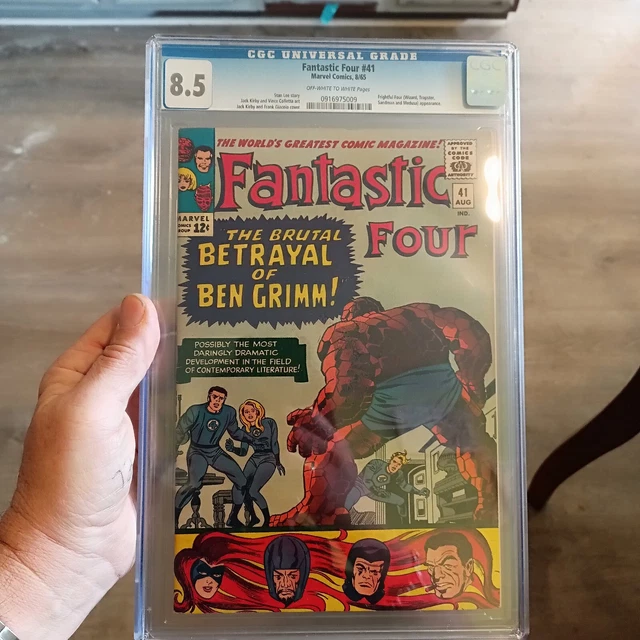 Fantastic Four #41 CGC 8.5