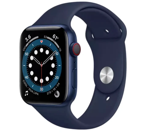 APPLE Watch Series 6 GPS + Cellular 44mm Smartwatch Aluminium Blau NEU OVP
