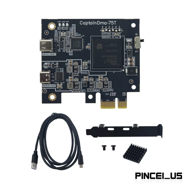 🖥️ DMA HARDWARE Bundle Kit | 75T DMA Card, MAKCU, Mini HDMI