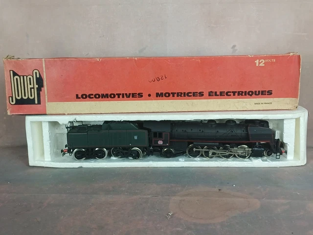 JOUEF TGV RAME N°42 et LOCOMOTIVE A VAPEUR PACIFIC 3 1265 Réf 8252 HO