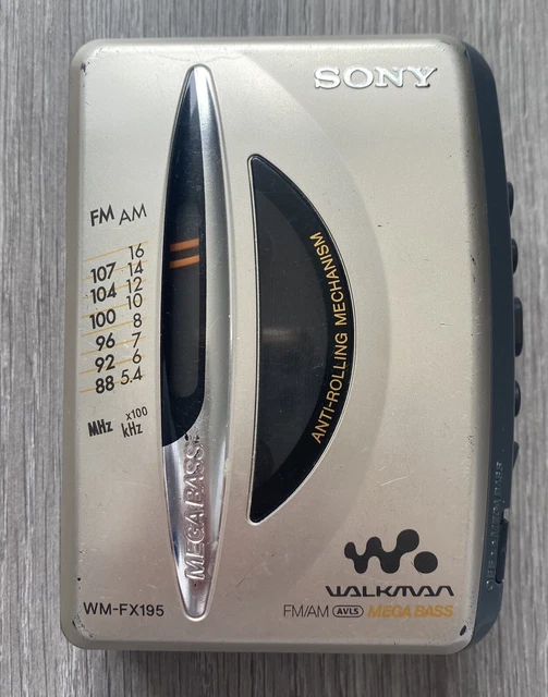 SONY WALKMAN WMFX251 FM/AM Radio Cassette Player Tested & Working