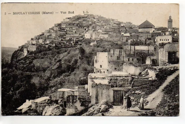 MAROC - Old Postcard - MOULAY IDRISS - Une vue Sud