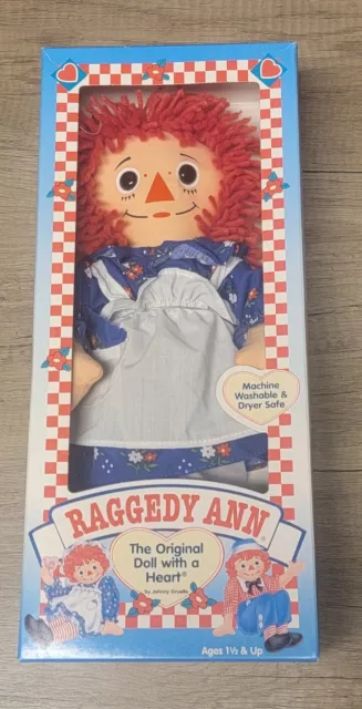 Raggedy Ann The Original Doll With a Heart By Johnny Gruelle 1996 HASBRO NIB