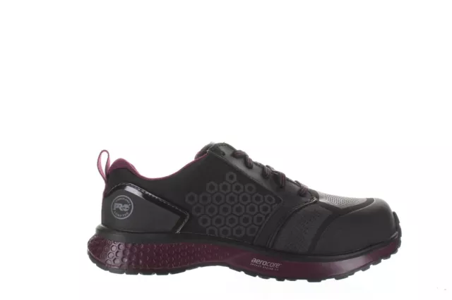 Timberland PRO Womens Reaxion Black/Purple Safety Shoes Size 8 (2322046)