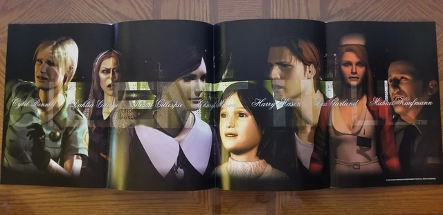 RARE OFFICIAL SILENT Hill Poster Lisa Garland Cybil Promo Promotional ...
