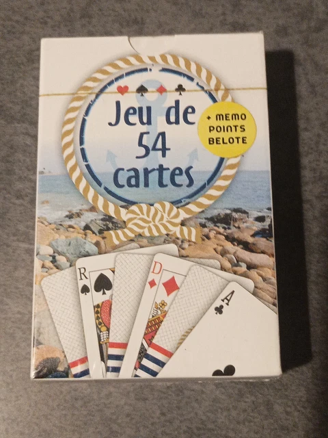 JEU DE 54 Cartes A Jouer M mo Points Belote EUR 3 90 PicClick FR