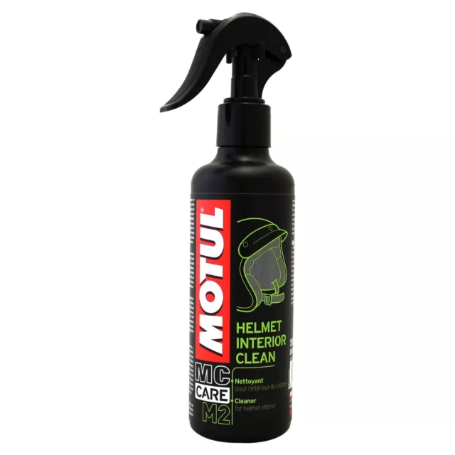 Motul MC Care M2 Helmet Interior Clean - Motorcycle Helmet Sanitiser 250ml Spray