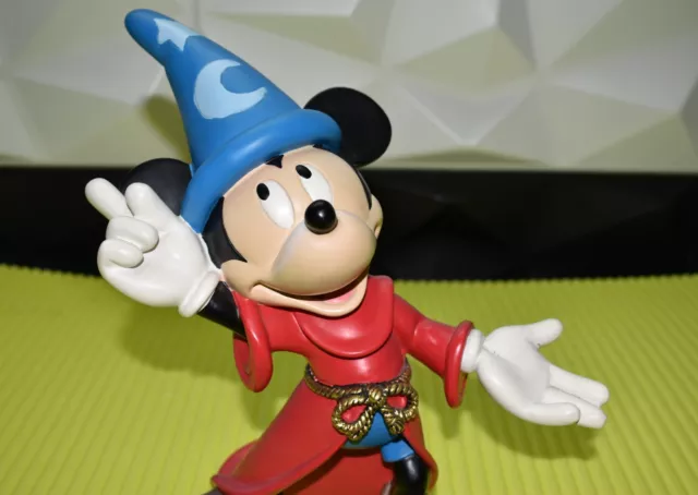 Seltene Große Disney Micky Mickey Maus Mouse Figur Zauberlehrling Retro Vintage