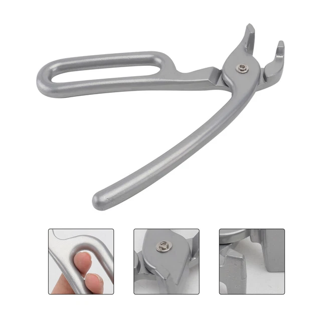 Verbrühungsschutzclip Zinklegierung Pfannengreifer-Clip Clips Silver