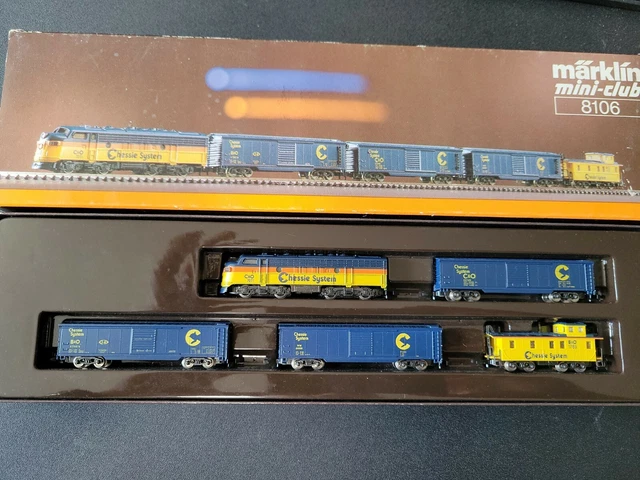 3#K Märklin 8106 Güterzg USA Chessie OVP (Gebraucht) in Thun für CHF
