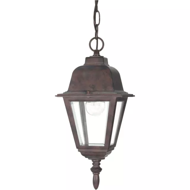 Nuvo Lighting 60/488 Briton 1 Light 6 inch Old Bronze Outdoor Hanging Lantern