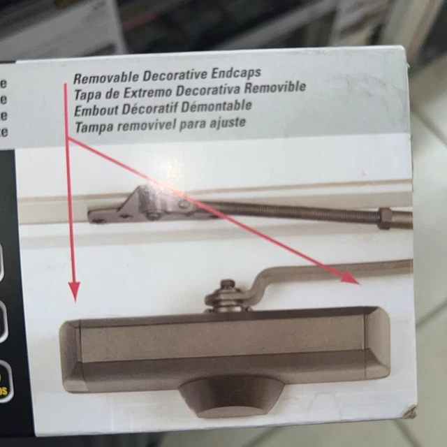Stanley Hardware S820-274 Architectural Light Commercial Door Closer in Bronze
